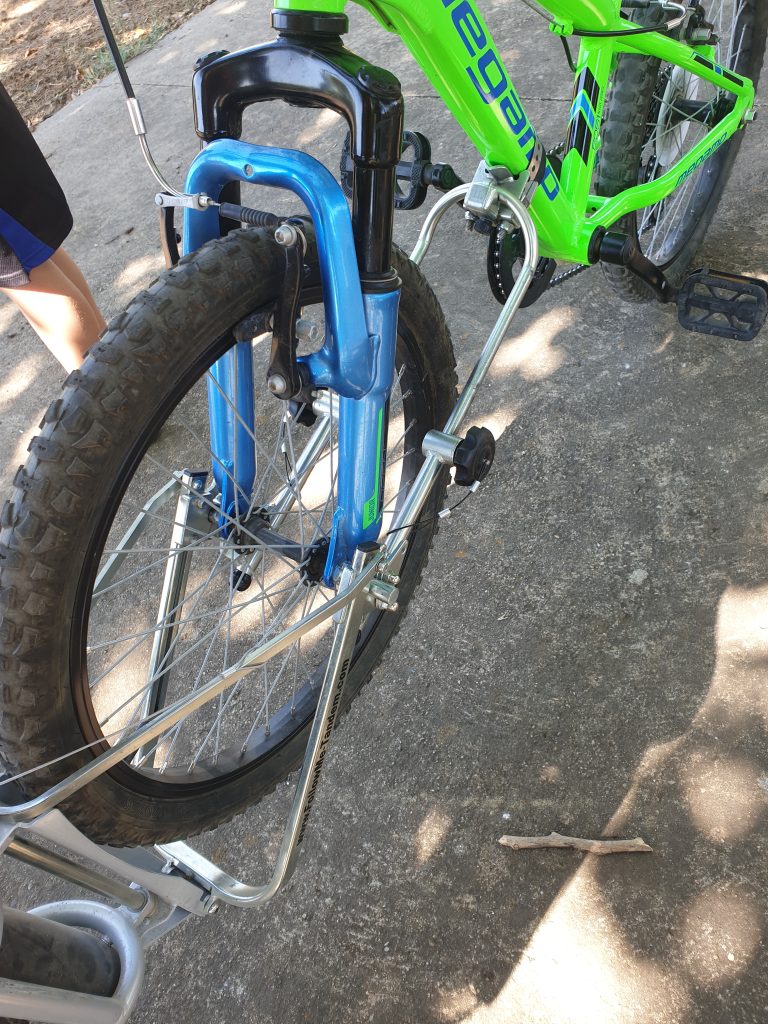 Bici niño tándem follow me