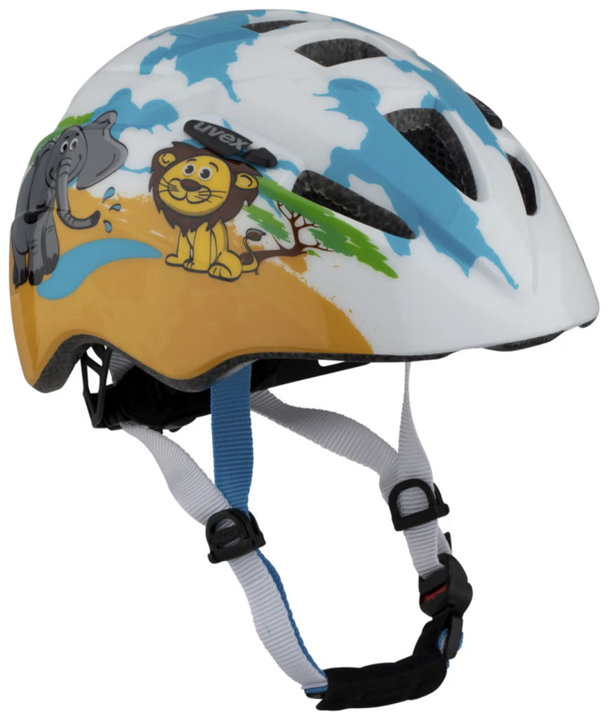 casco para niños bici sujeción