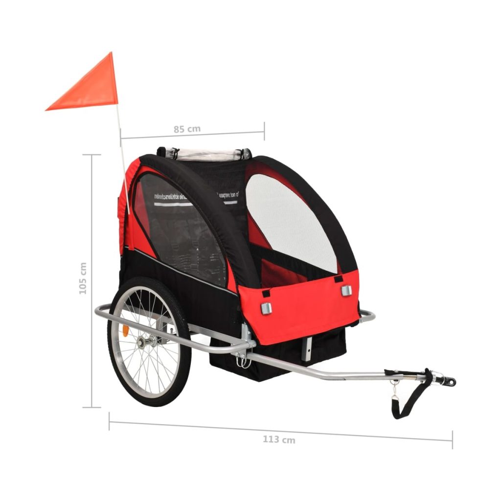 remolque bicicleta para niños